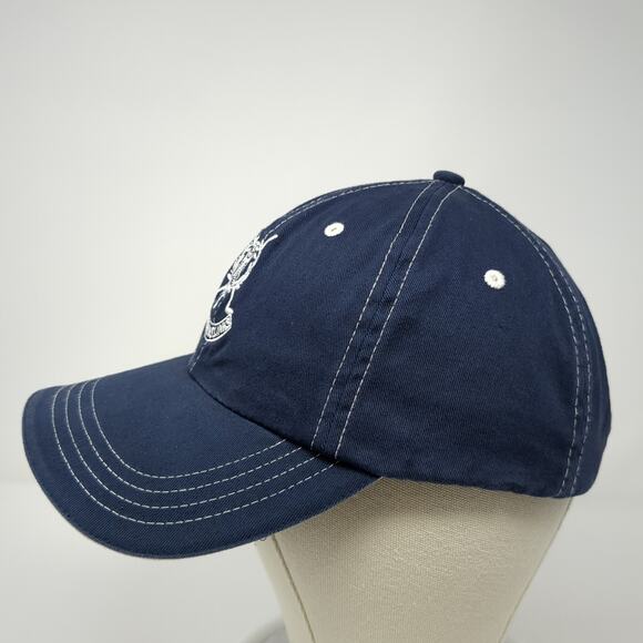 St Andrews Links Tartan Strapback Baseball Cap Blue One Size Adjustable 6 Panel - Picture 3 of 9